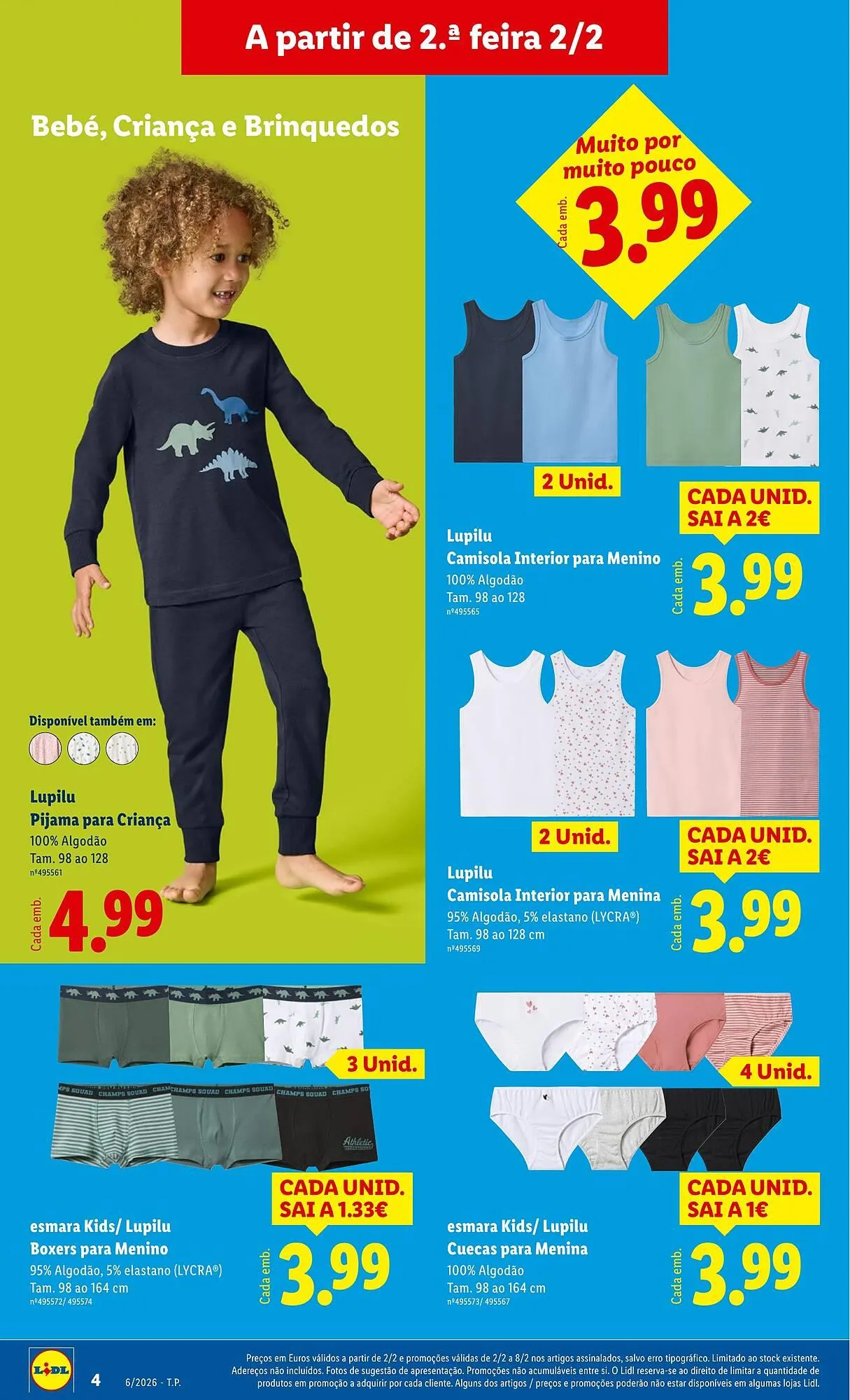 Folheto Folheto Lidl de 2 de fevereiro até 8 de fevereiro 2026 - Pagina 4