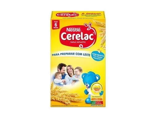 farinha não láctea cerelac 600gr