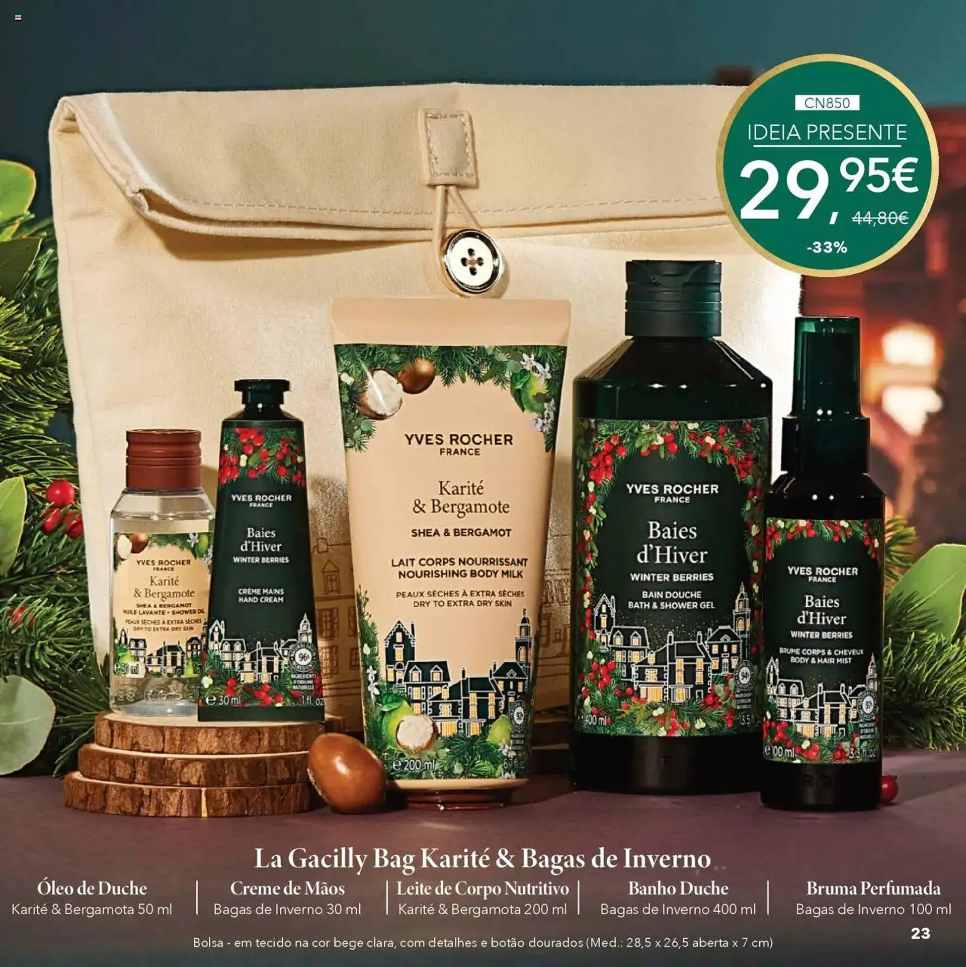 Folheto Catálogo Yves Rocher de 17 de outubro até 24 de dezembro 2025 - Pagina 23