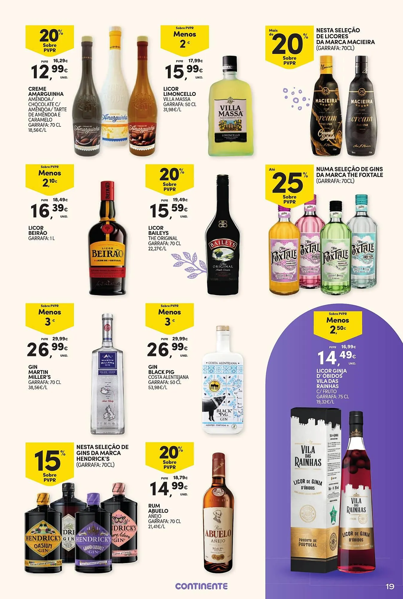 Folheto Folheto Continente de 17 de março até 5 de abril 2026 - Pagina 19