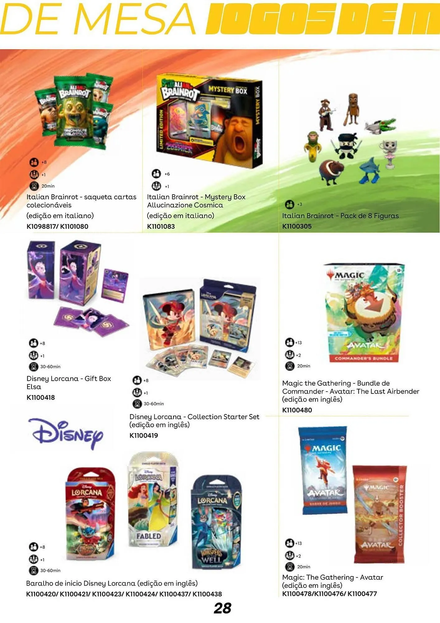 Folheto Catálogo Toys R Us de 10 de dezembro até 1 de janeiro 2026 - Pagina 28