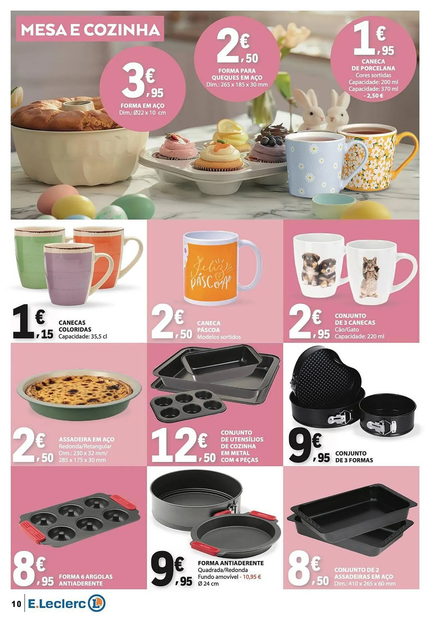 Folheto Folheto E.Leclerc de 26 de março até 8 de abril 2026 - Pagina 10