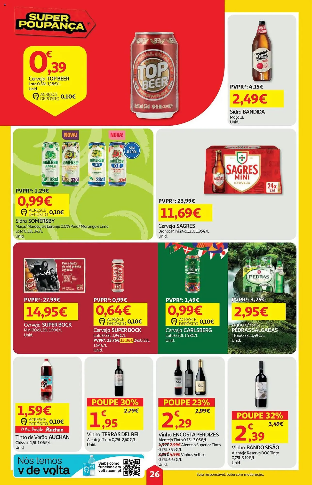 Folheto Folheto Auchan de 14 de maio até 20 de maio 2026 - Pagina 26