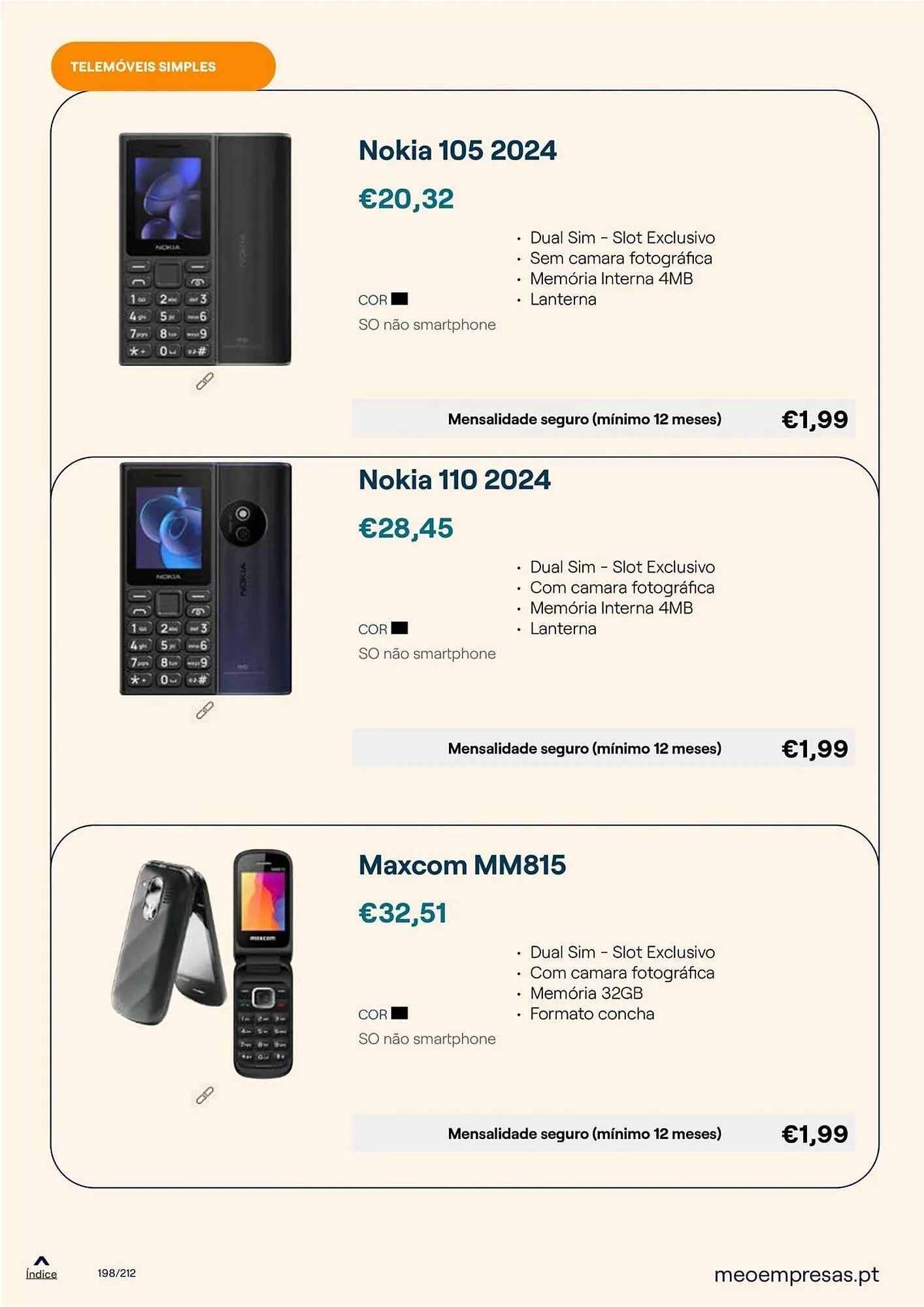 Folheto Catálogo MEO de 20 de outubro até 31 de dezembro 2025 - Pagina 198