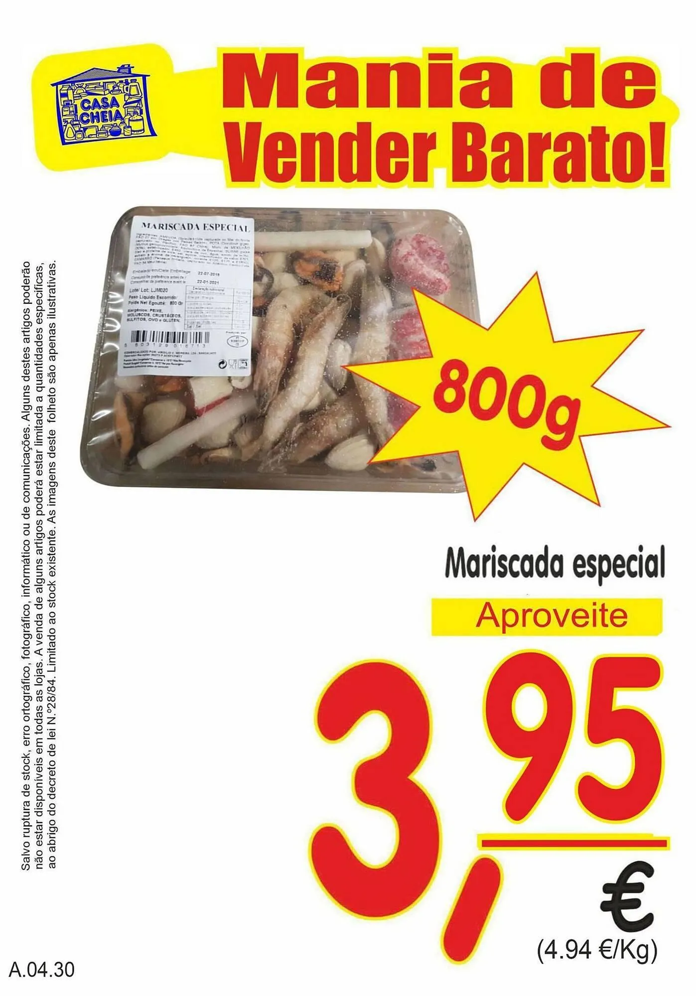 Folheto Folheto Casa Cheia de 24 de abril até 18 de maio 2025 - Pagina 5