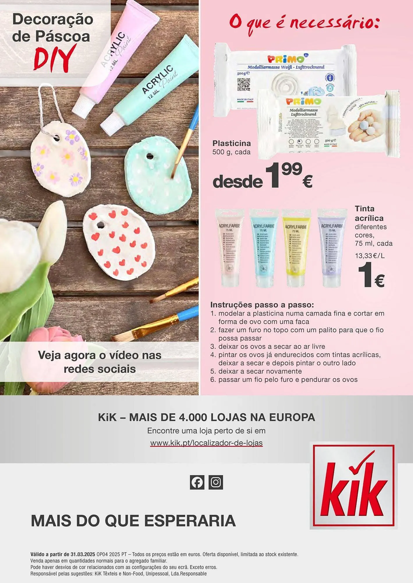 Folheto Folheto kik de 30 de março até 6 de abril 2025 - Pagina 26