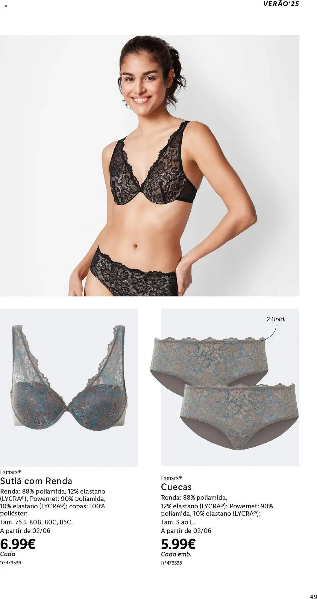 Folheto Folheto Lidl de 2 de junho até 18 de agosto 2025 - Pagina 49