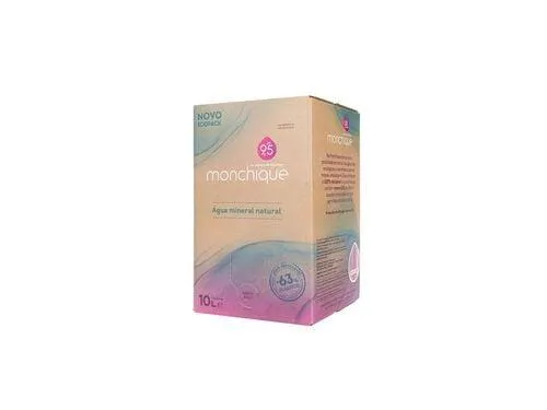 água monchique mineral ecopack 10l