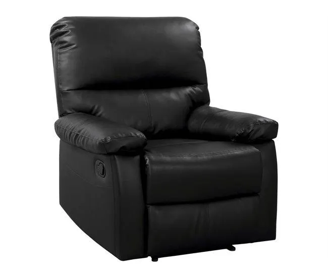 Poltrona de relaxamento "Lincoln" - 90 x 89 x 103 cm - Preto