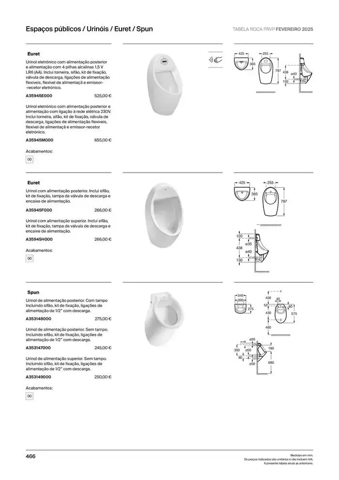 Folheto Soluções de Banho de 6 de janeiro até 31 de dezembro 2025 - Pagina 468