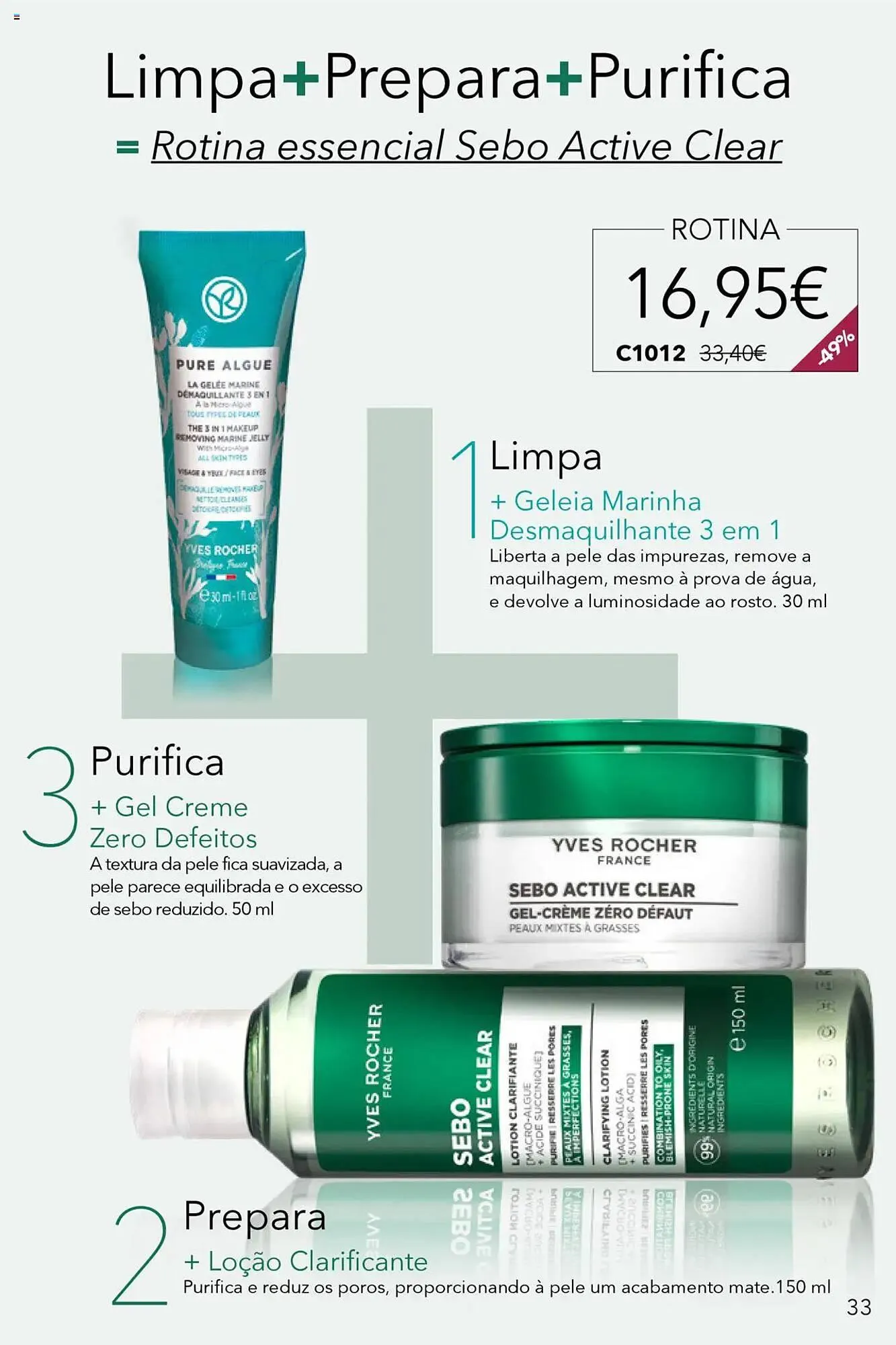 Folheto Folheto Yves Rocher de 14 de maio até 29 de maio 2025 - Pagina 33