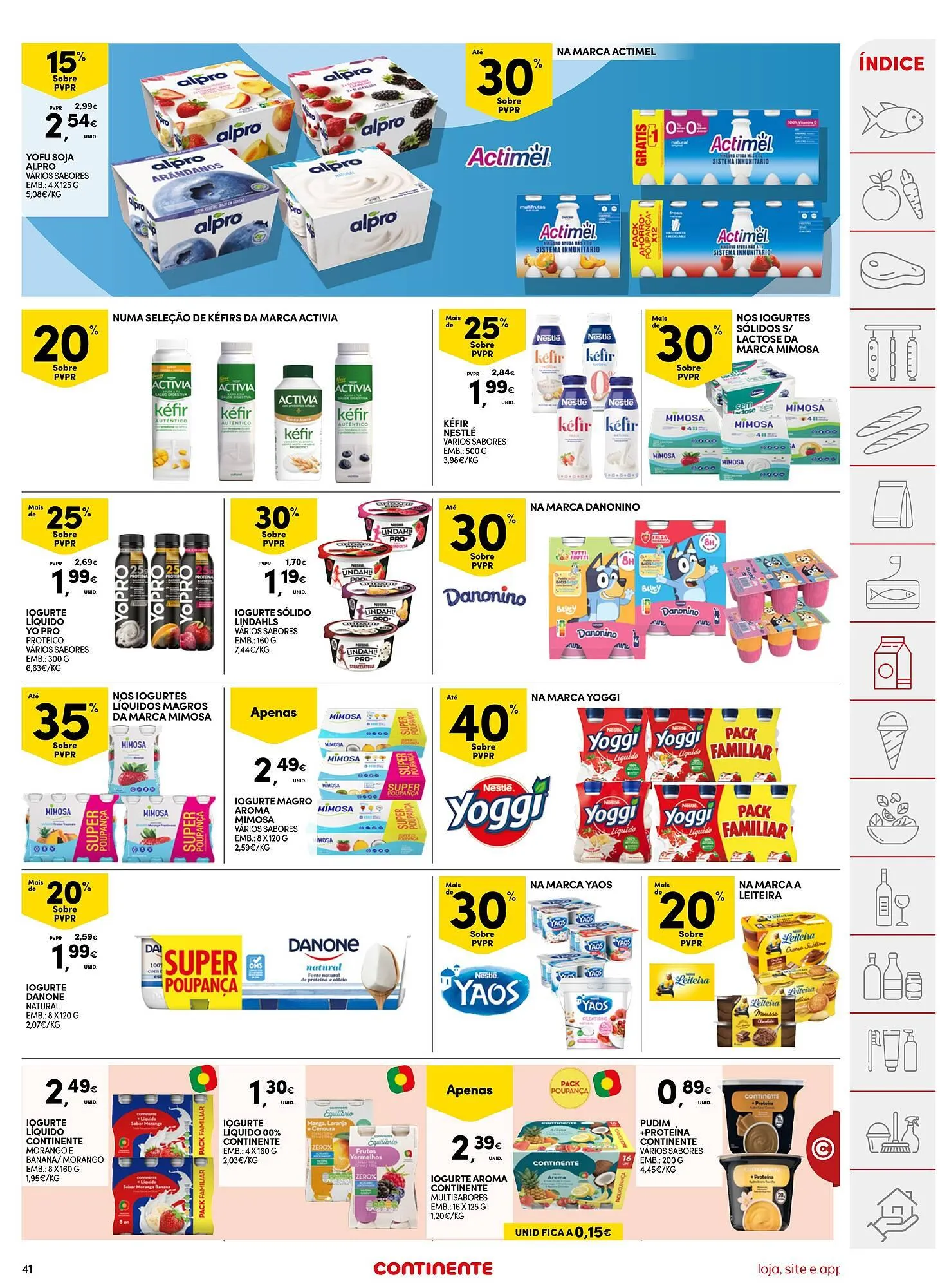 Folheto Folheto Continente de 25 de março até 31 de março 2025 - Pagina 41