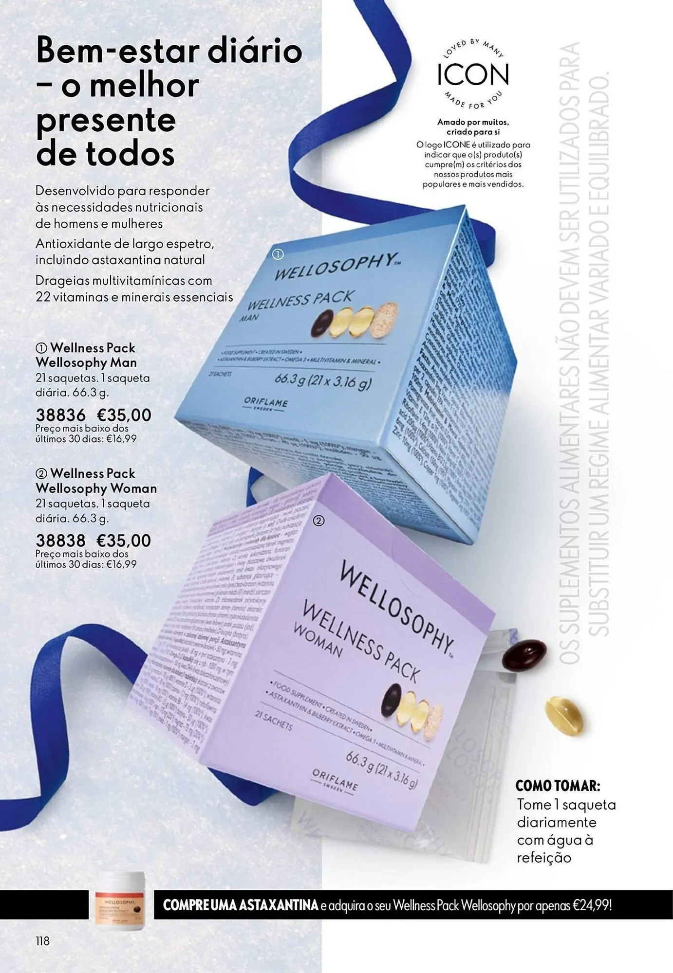 Folheto Catálogo Oriflame de 3 de dezembro até 22 de dezembro 2025 - Pagina 118