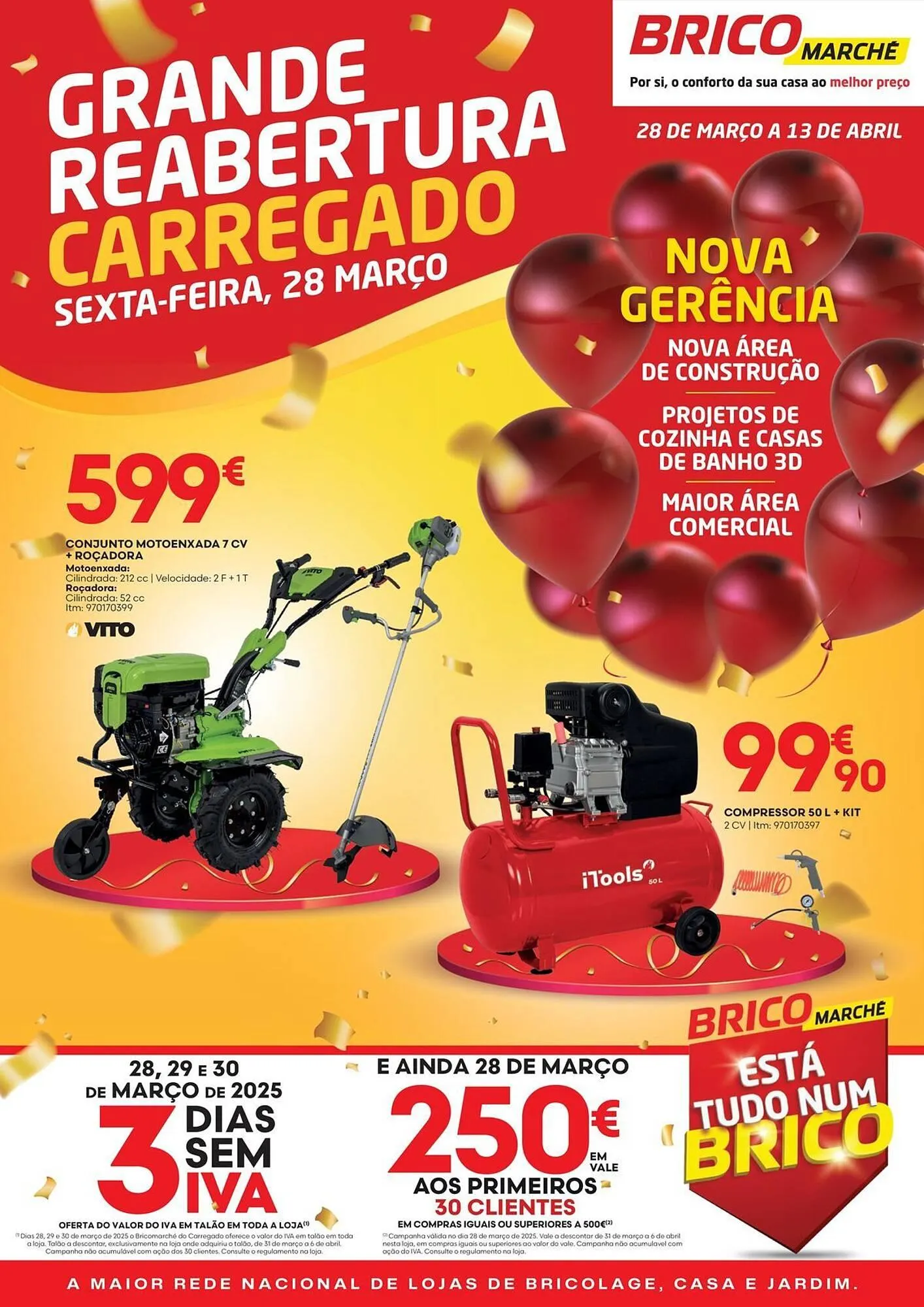 Folheto Folheto Bricomarché de 31 de março até 13 de abril 2025 - Pagina 1
