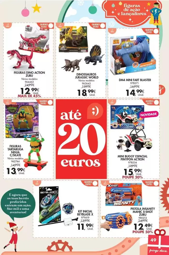 Folheto Descubra ofertas atrativas de 20 de novembro até 6 de janeiro 2025 - Pagina 43