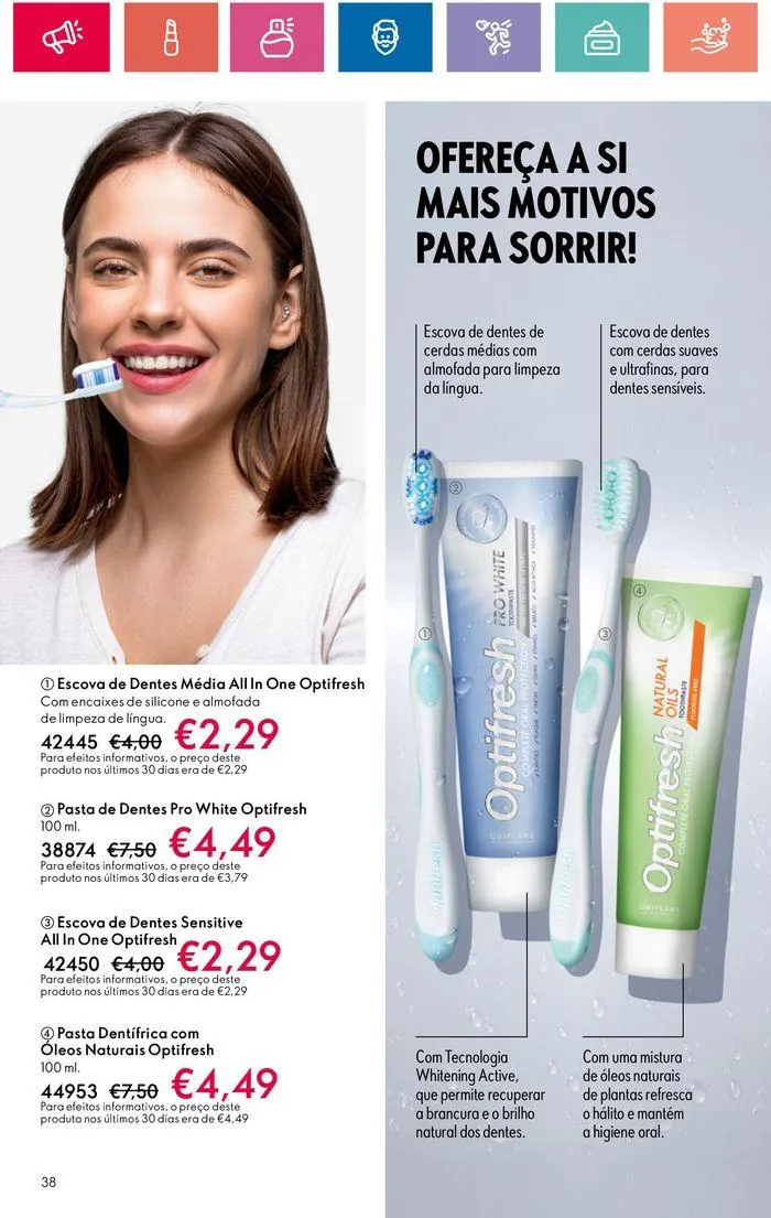 Folheto Folheto Oriflame de 30 de maio até 19 de junho 2024 - Pagina 38