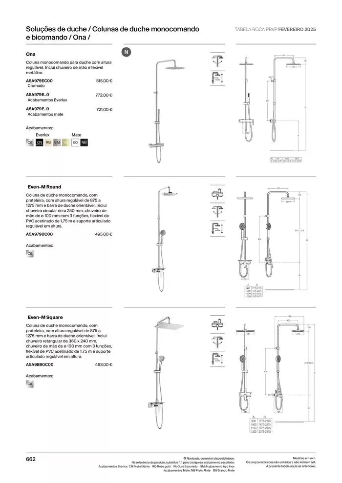Folheto Soluções de Banho  de 6 de janeiro até 31 de dezembro 2025 - Pagina 664