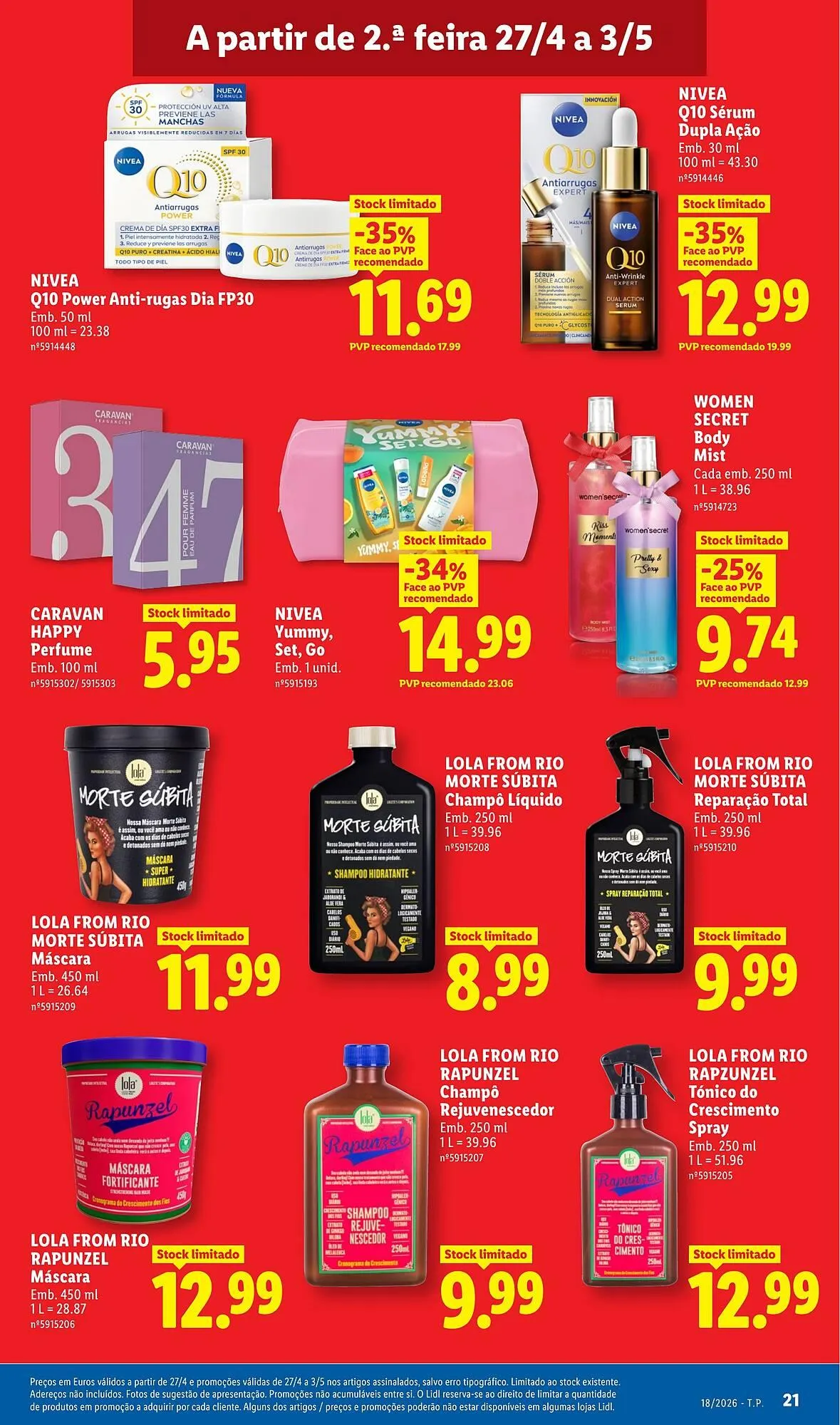 Folheto Folheto Lidl de 27 de abril até 3 de maio 2026 - Pagina 21