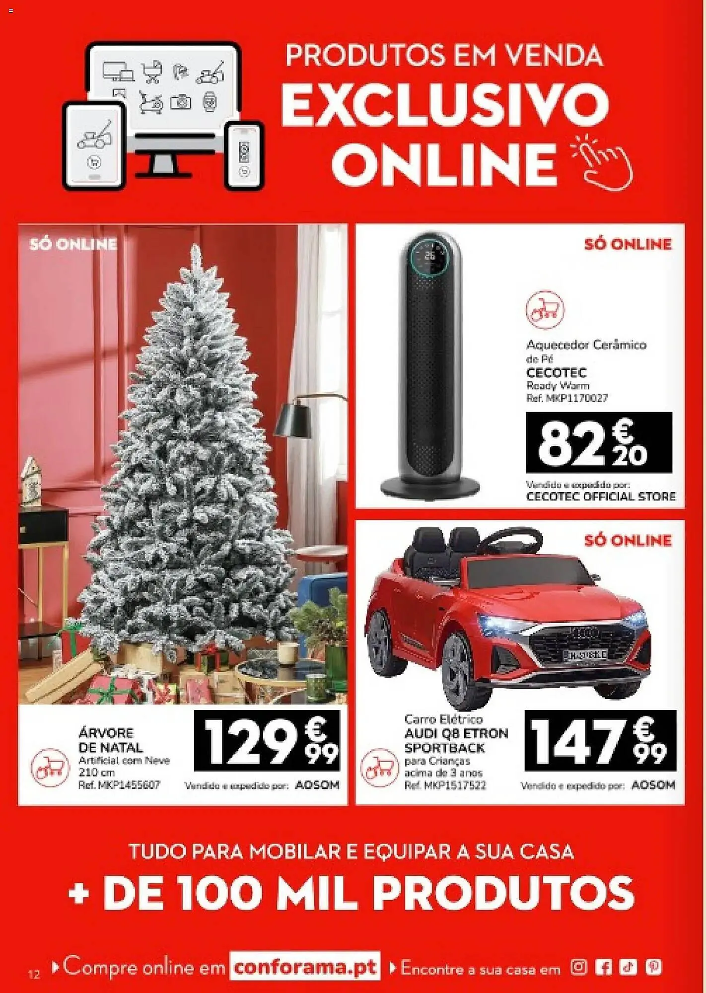 Folheto Folheto Conforama de 18 de dezembro até 1 de janeiro 2026 - Pagina 12