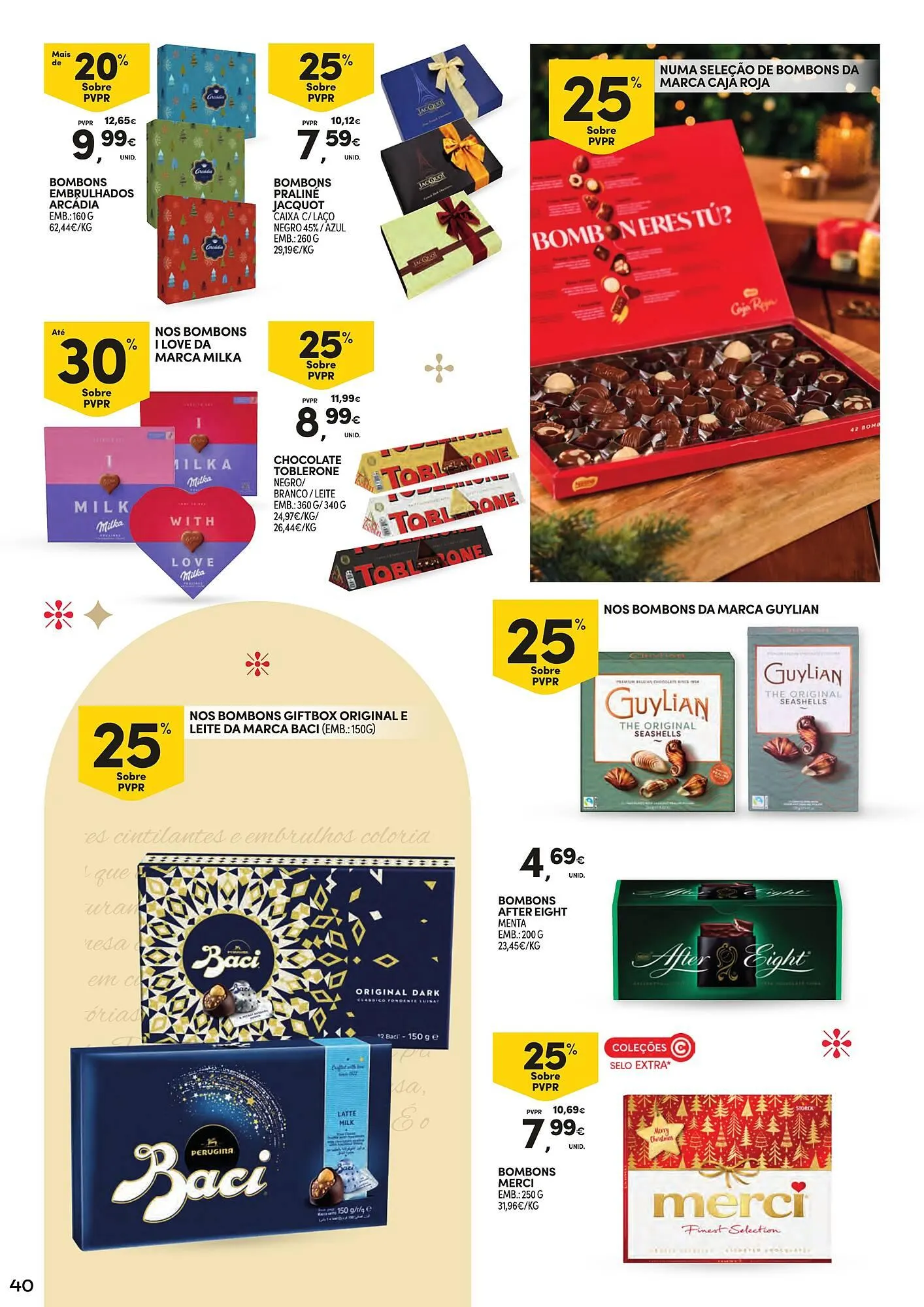 Folheto Folheto Continente de 18 de novembro até 24 de dezembro 2025 - Pagina 40