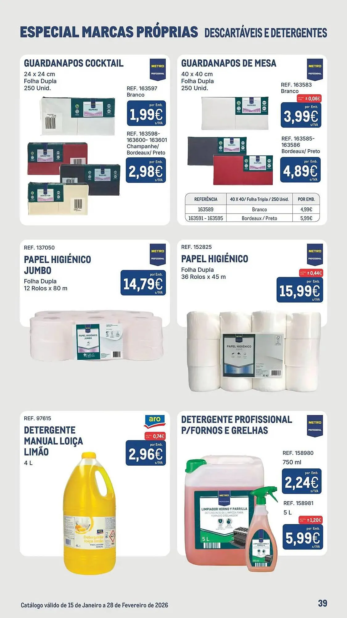 Folheto Catálogo Makro de 2 de fevereiro até 1 de março 2026 - Pagina 39