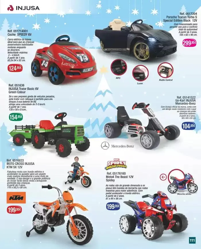 Folheto Catálogo De Brinquedos de 3 de dezembro até 31 de dezembro 2024 - Pagina 111