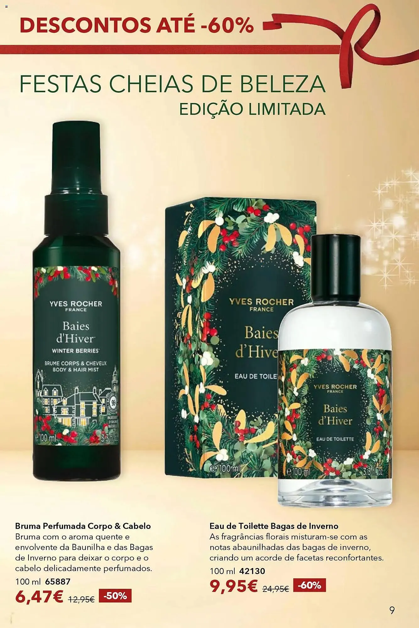 Folheto Catálogo Yves Rocher de 12 de dezembro até 1 de janeiro 2026 - Pagina 9
