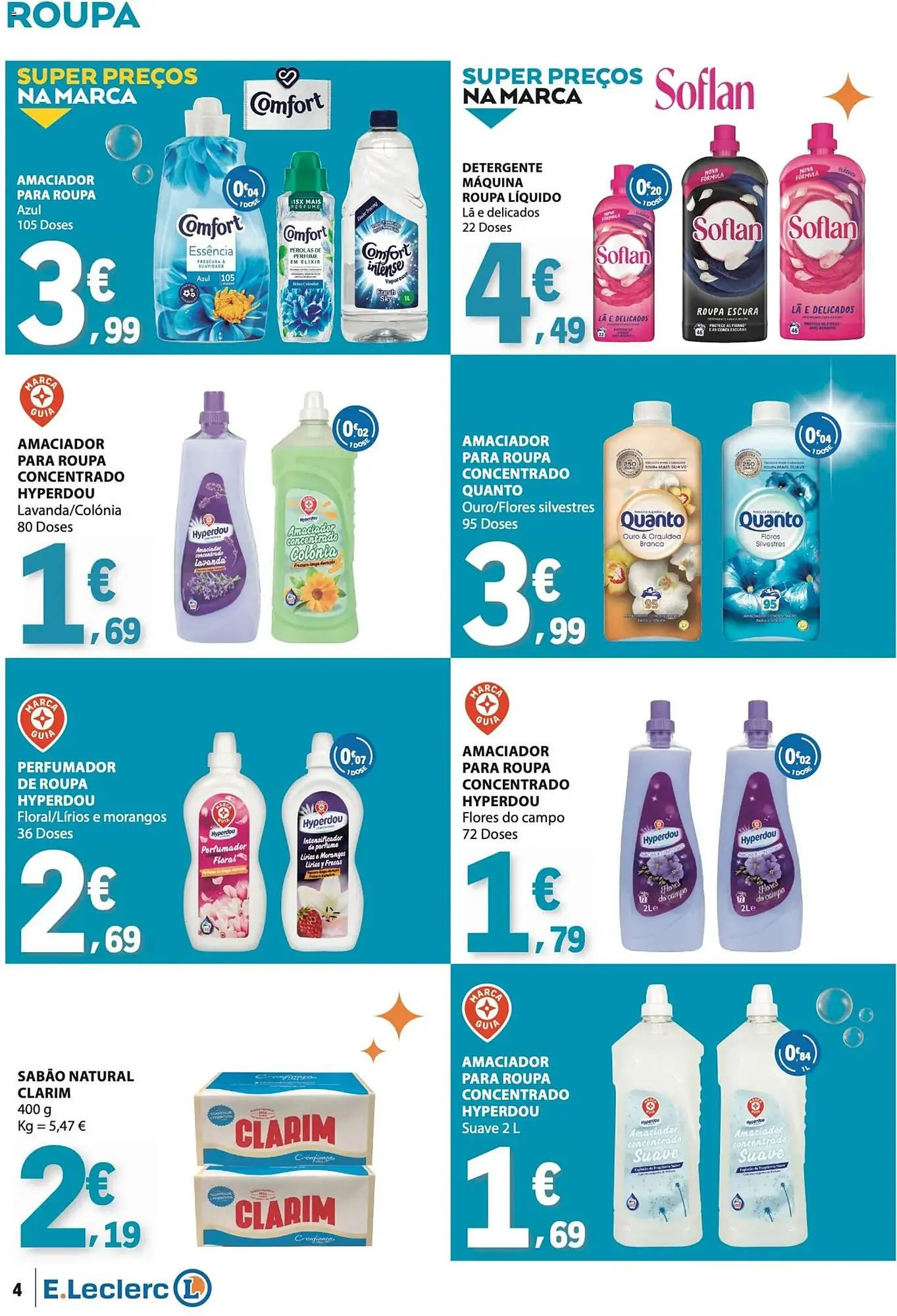 Folheto Folheto E.Leclerc de 3 de março até 16 de março 2026 - Pagina 4