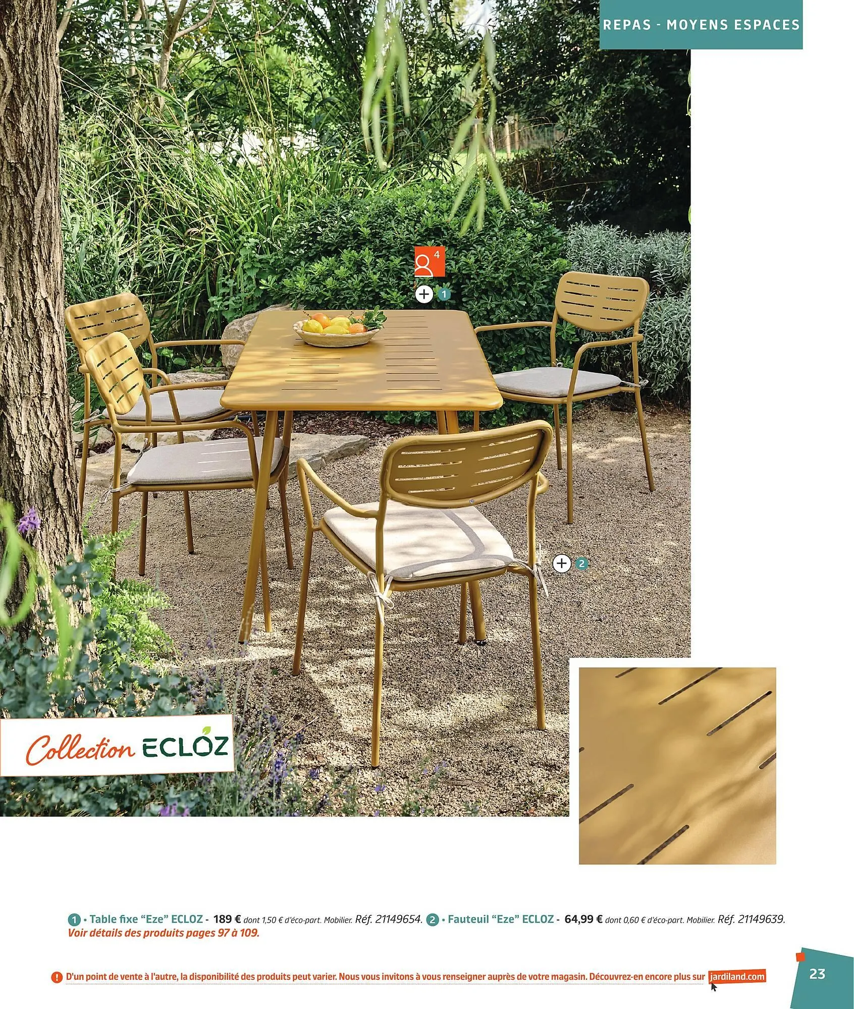 Folheto Catálogo Jardiland de 8 de maio até 31 de julho 2026 - Pagina 23
