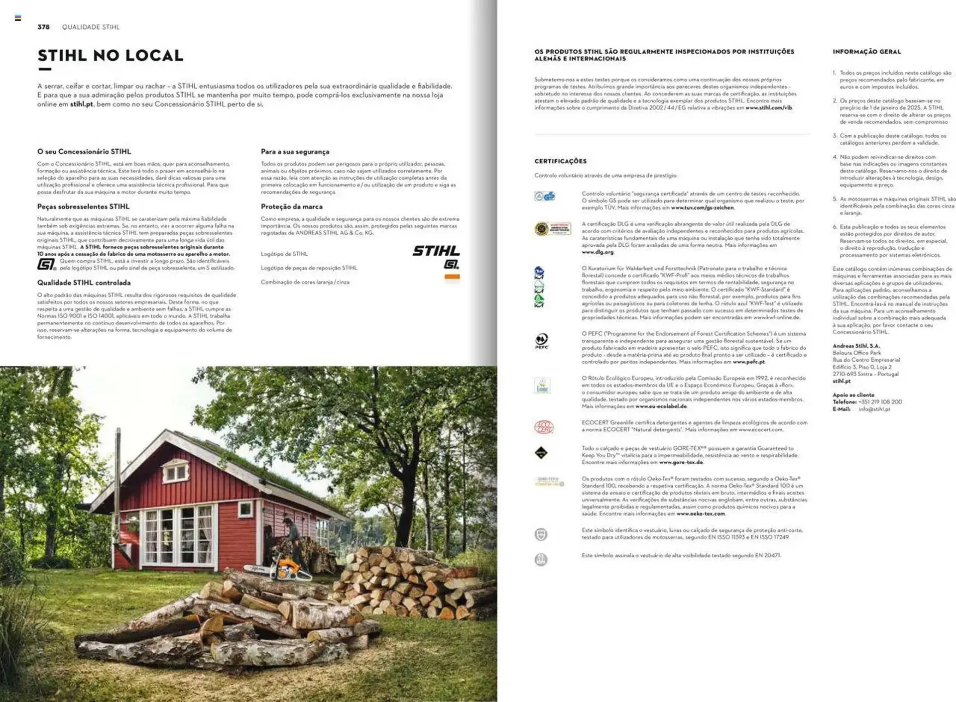 Folheto Folheto Stihl de 21 de janeiro até 31 de dezembro 2025 - Pagina 190