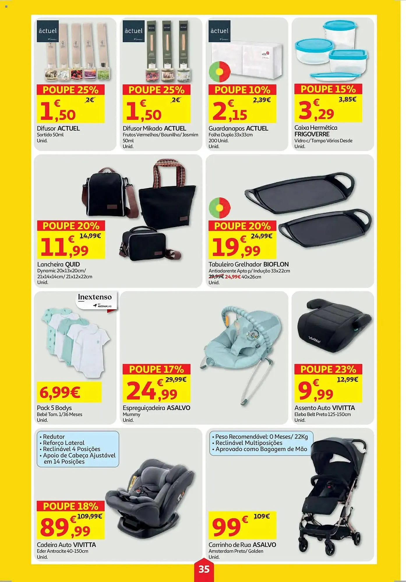 Folheto Folheto Auchan de 26 de março até 2 de abril 2026 - Pagina 35