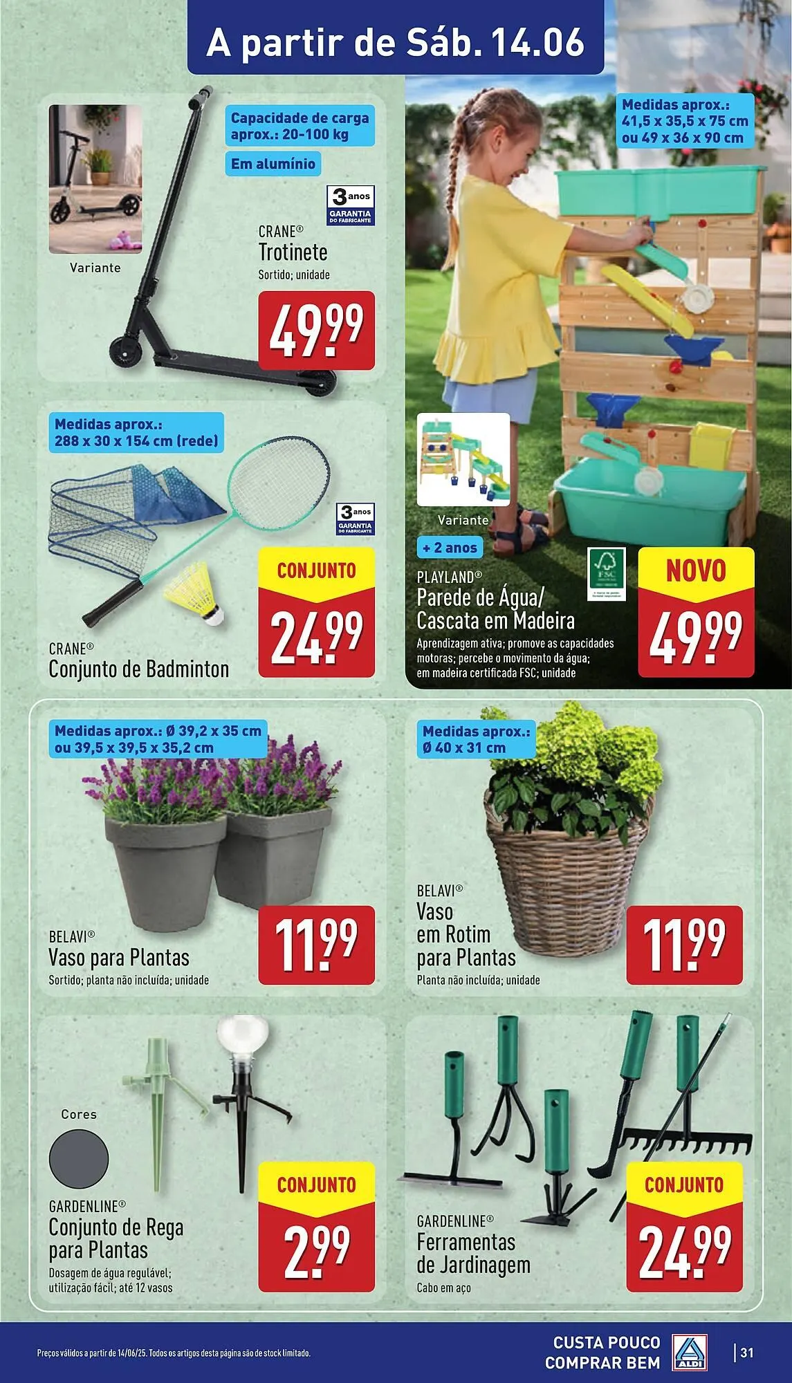 Folheto Folheto ALDI de 9 de junho até 15 de junho 2025 - Pagina 31