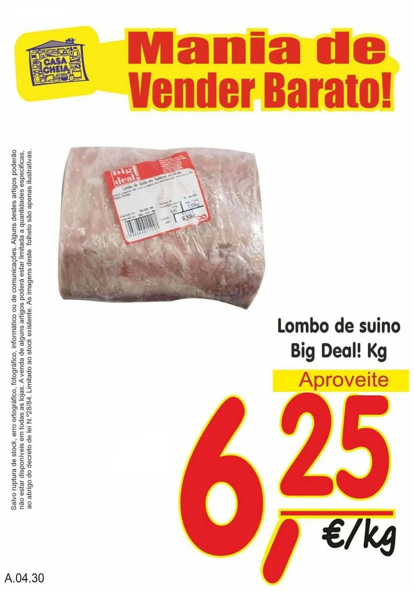 Folheto Folheto Casa Cheia de 24 de abril até 18 de maio 2025 - Pagina 1