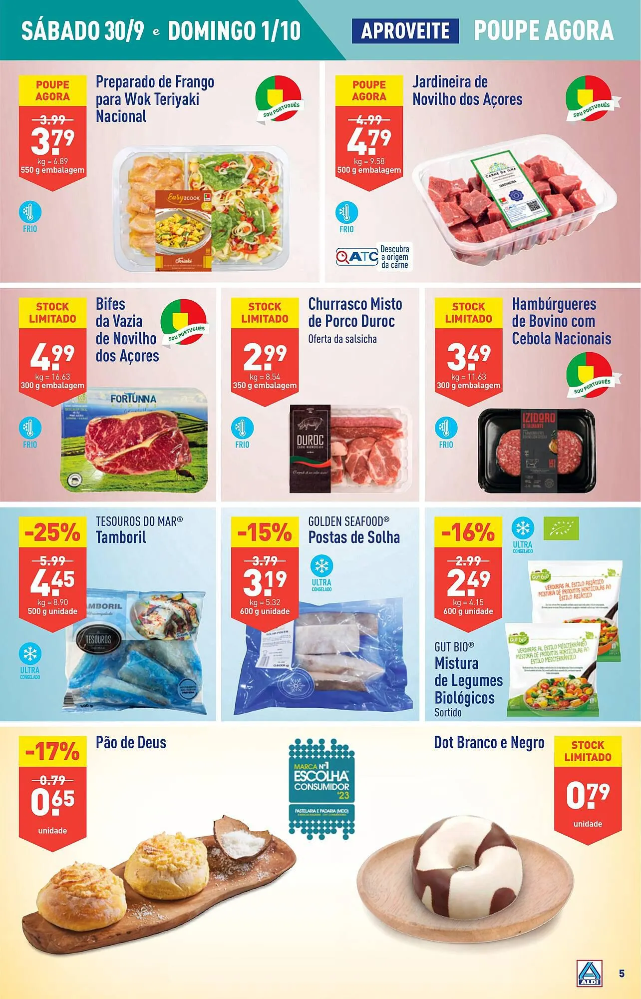Folheto Folheto ALDI de 27 de setembro até 3 de outubro 2023 - Pagina 5