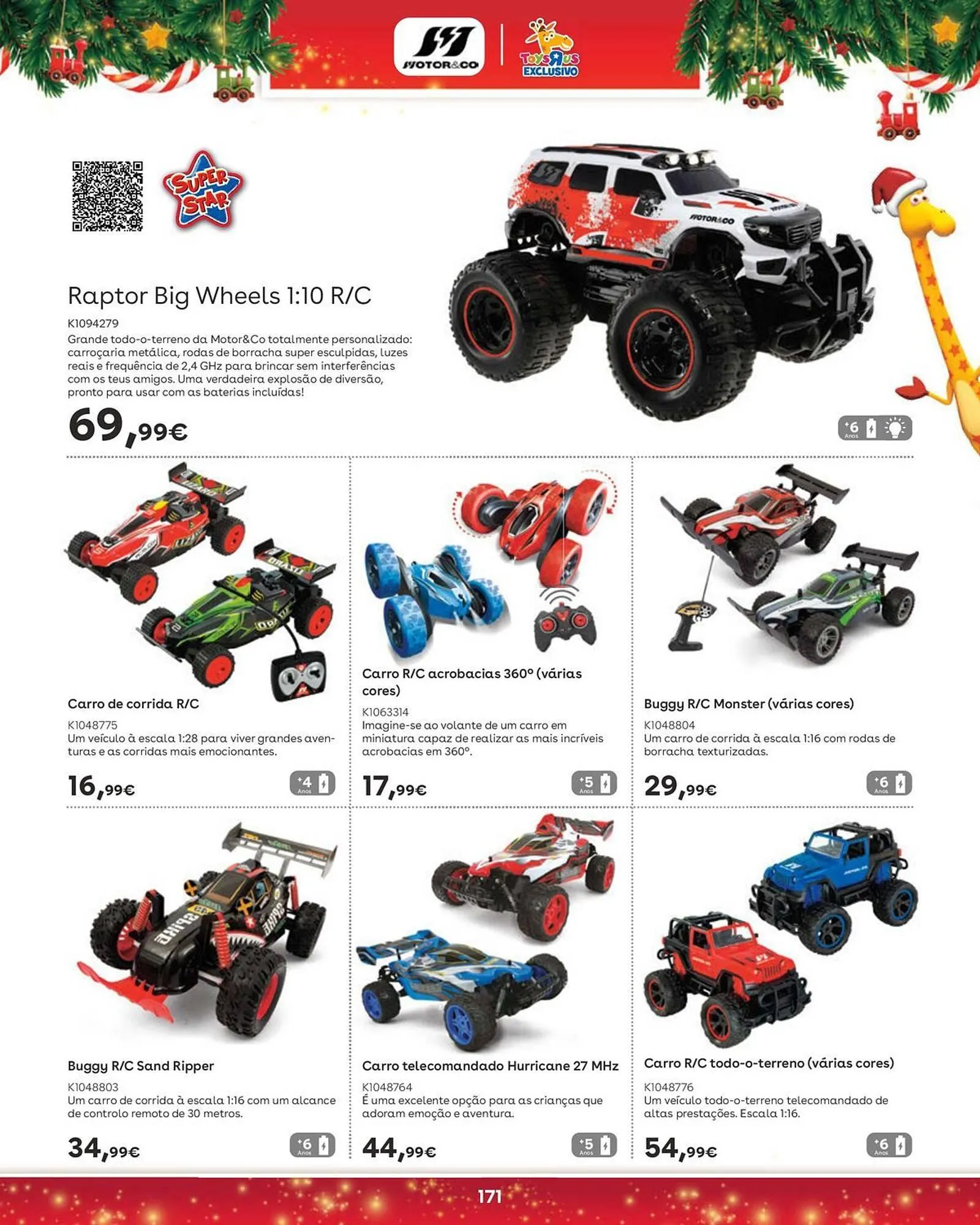 Folheto Catálogo Toys R Us de 5 de novembro até 5 de janeiro 2026 - Pagina 171