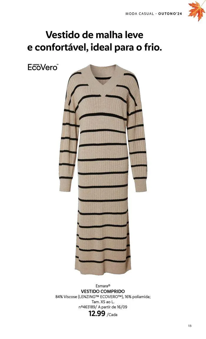 Folheto Esmara de 16 de setembro até 20 de novembro 2024 - Pagina 13