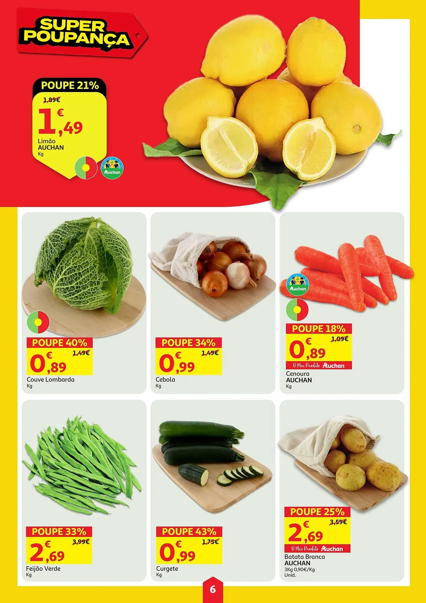 Folheto Folheto Auchan de 22 de maio até 28 de maio 2025 - Pagina 6