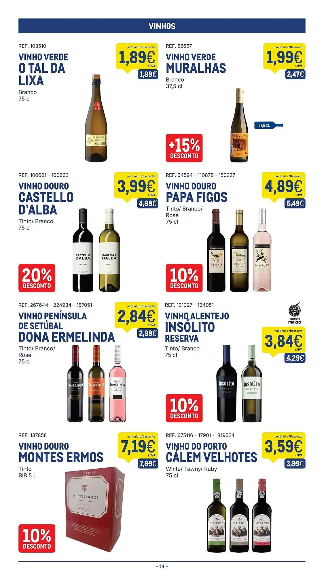 Folheto Catálogo Makro de 17 de março até 23 de março 2026 - Pagina 14