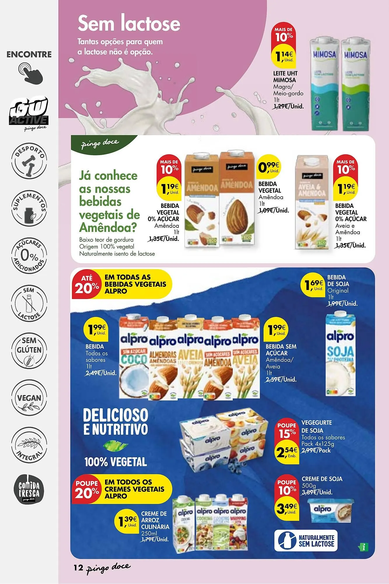 Folheto Folheto Pingo Doce de 10 de fevereiro até 23 de fevereiro 2026 - Pagina 12