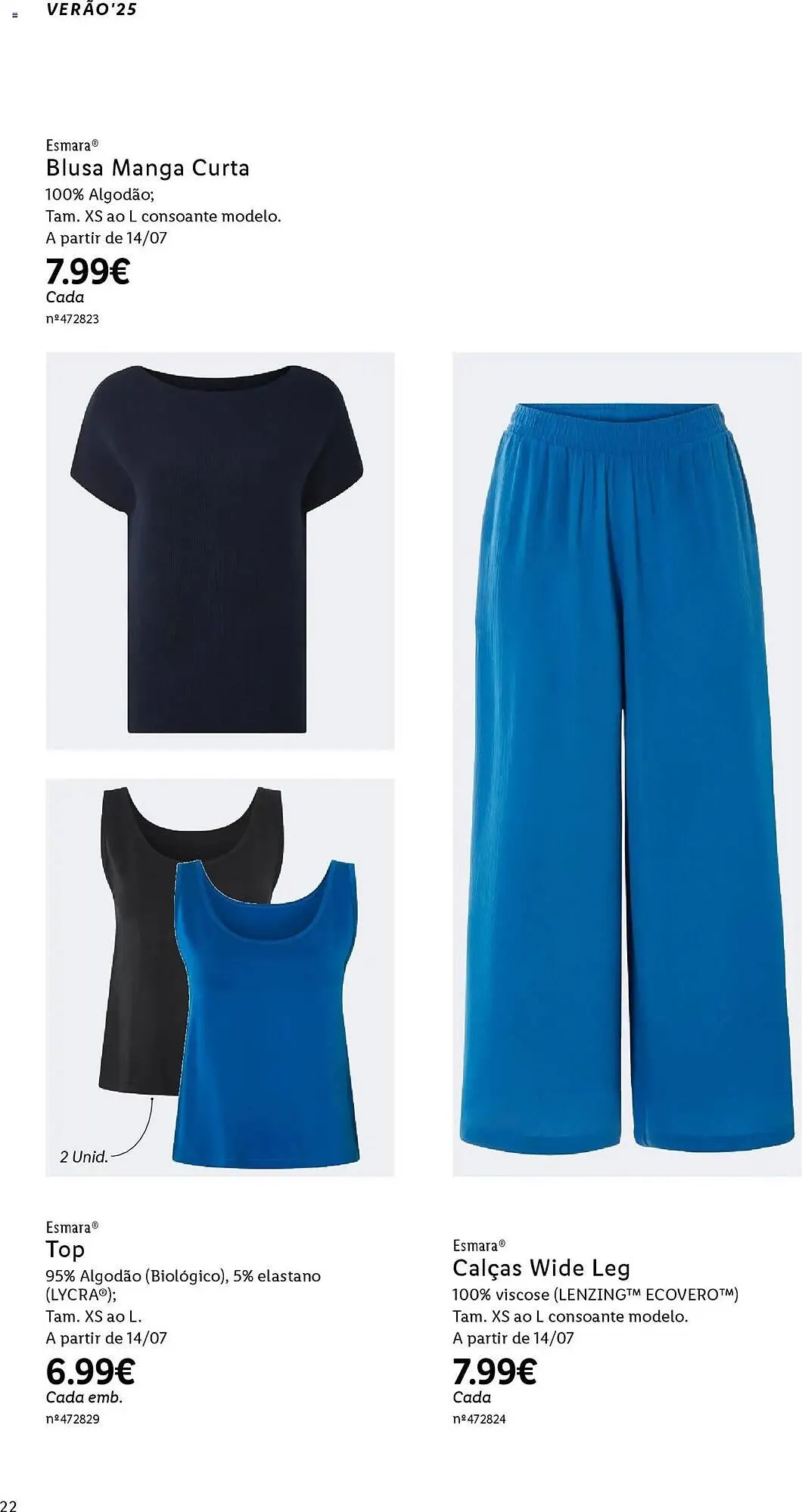 Folheto Folheto Lidl de 2 de junho até 18 de agosto 2025 - Pagina 22