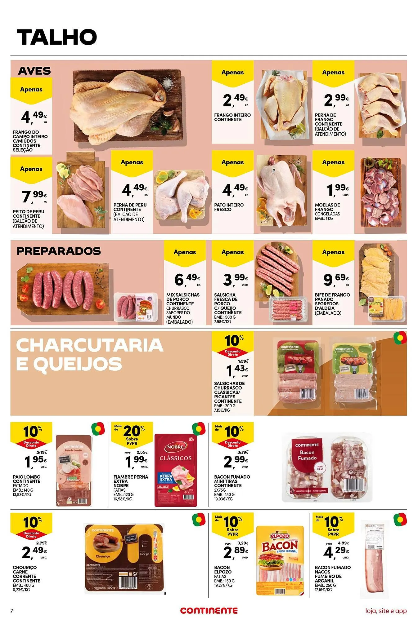 Folheto Folheto Continente Bom dia de 15 de julho até 21 de julho 2025 - Pagina 7
