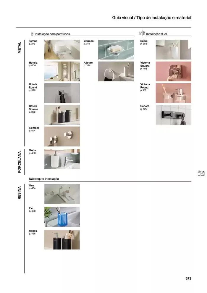Folheto Soluções de Banho  de 6 de janeiro até 31 de dezembro 2025 - Pagina 375