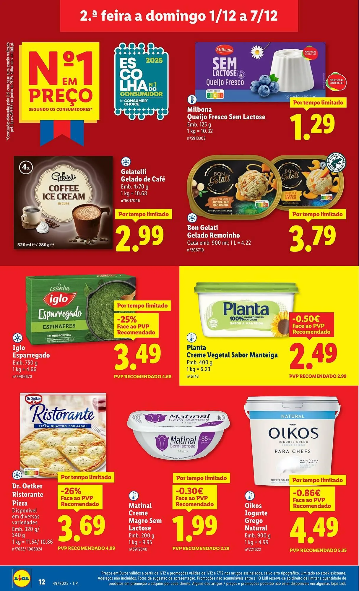 Folheto Folheto Lidl de 1 de dezembro até 7 de dezembro 2025 - Pagina 12