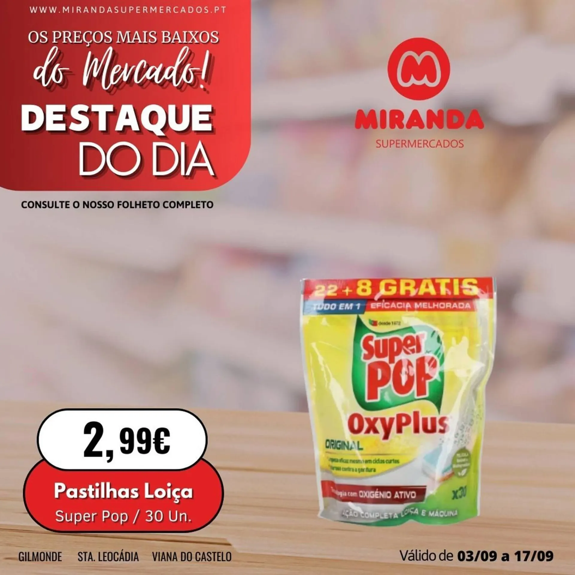 Folheto Miranda Supermercados - 1