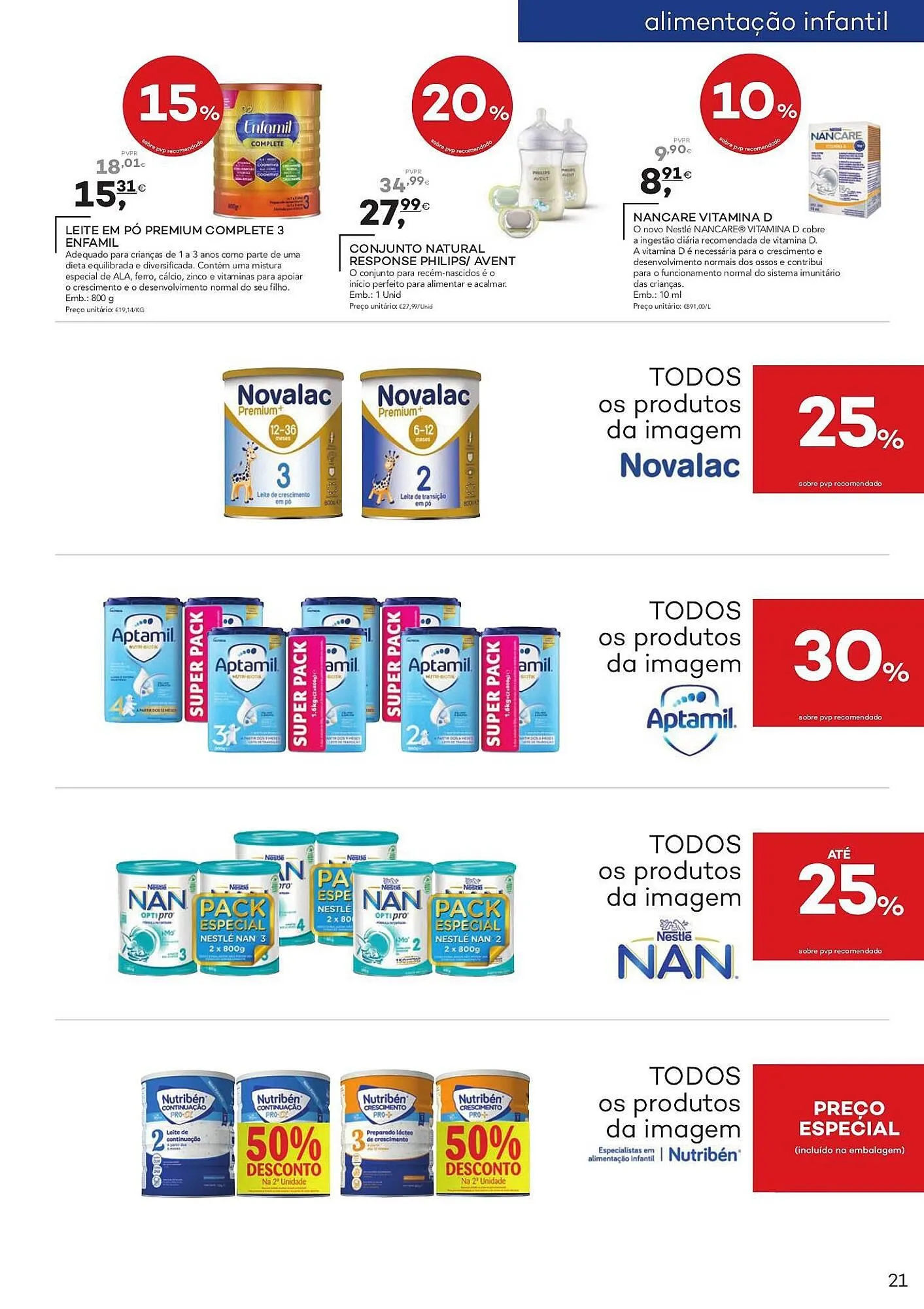 Folheto Folheto Well's de 4 de novembro até 31 de dezembro 2025 - Pagina 21