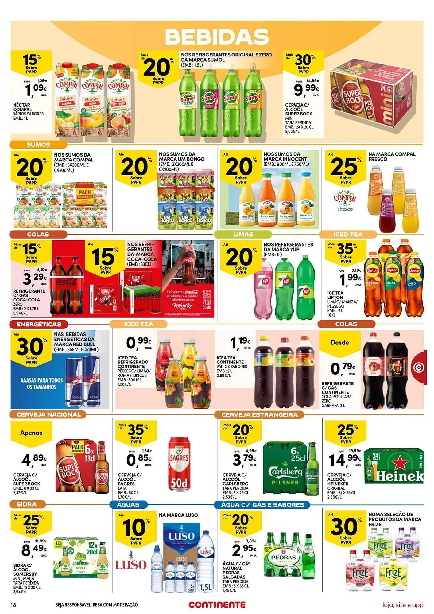 Folheto Folheto Continente Bom dia de 8 de abril até 13 de abril 2026 - Pagina 18