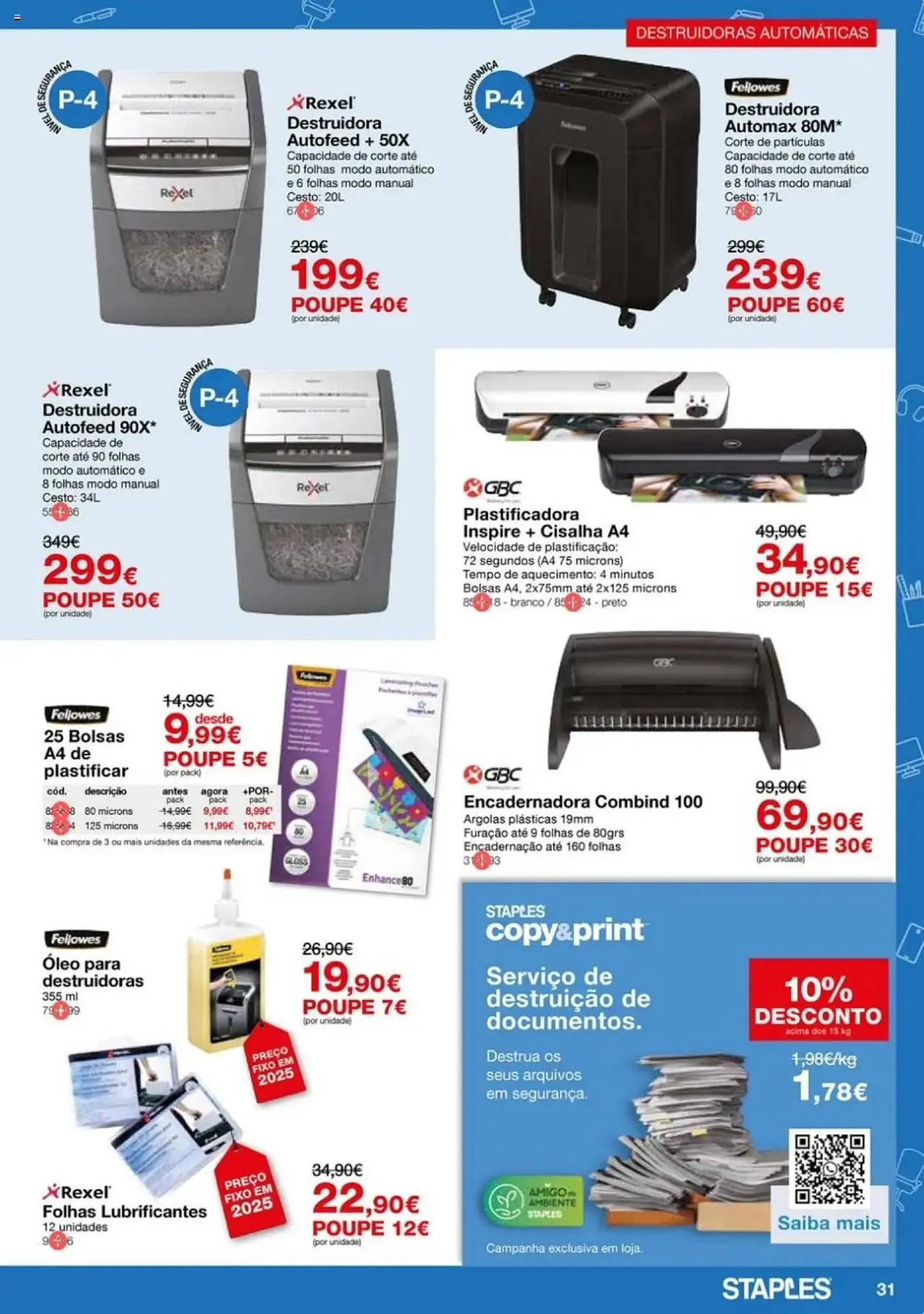 Folheto Folheto Staples de 2 de janeiro até 20 de fevereiro 2025 - Pagina 31