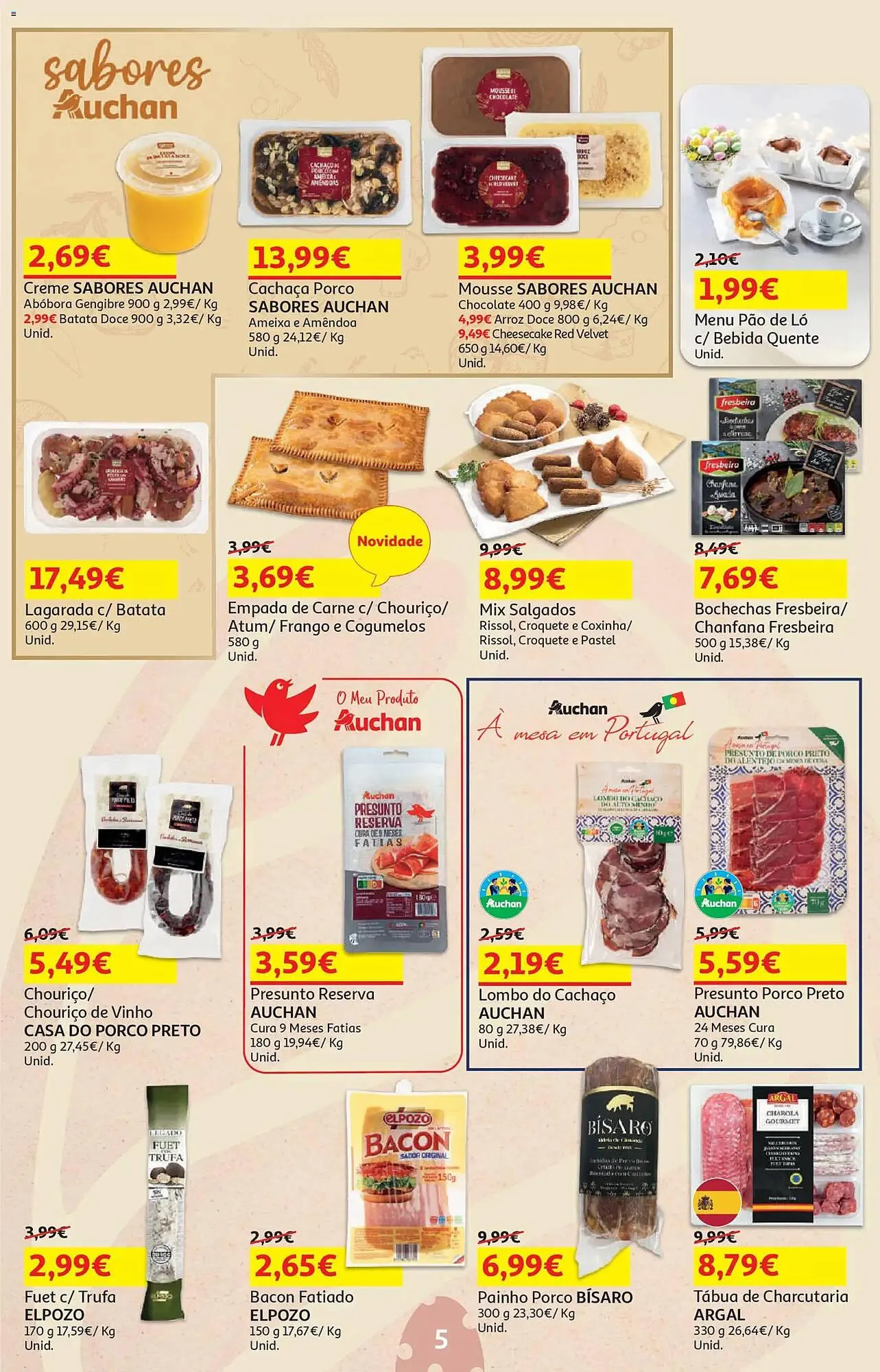 Folheto Folheto Auchan de 25 de março até 6 de abril 2026 - Pagina 5