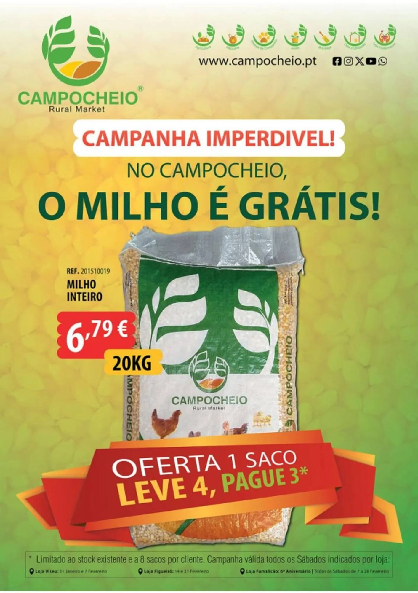 Folheto CAMPOCHEIO - 1