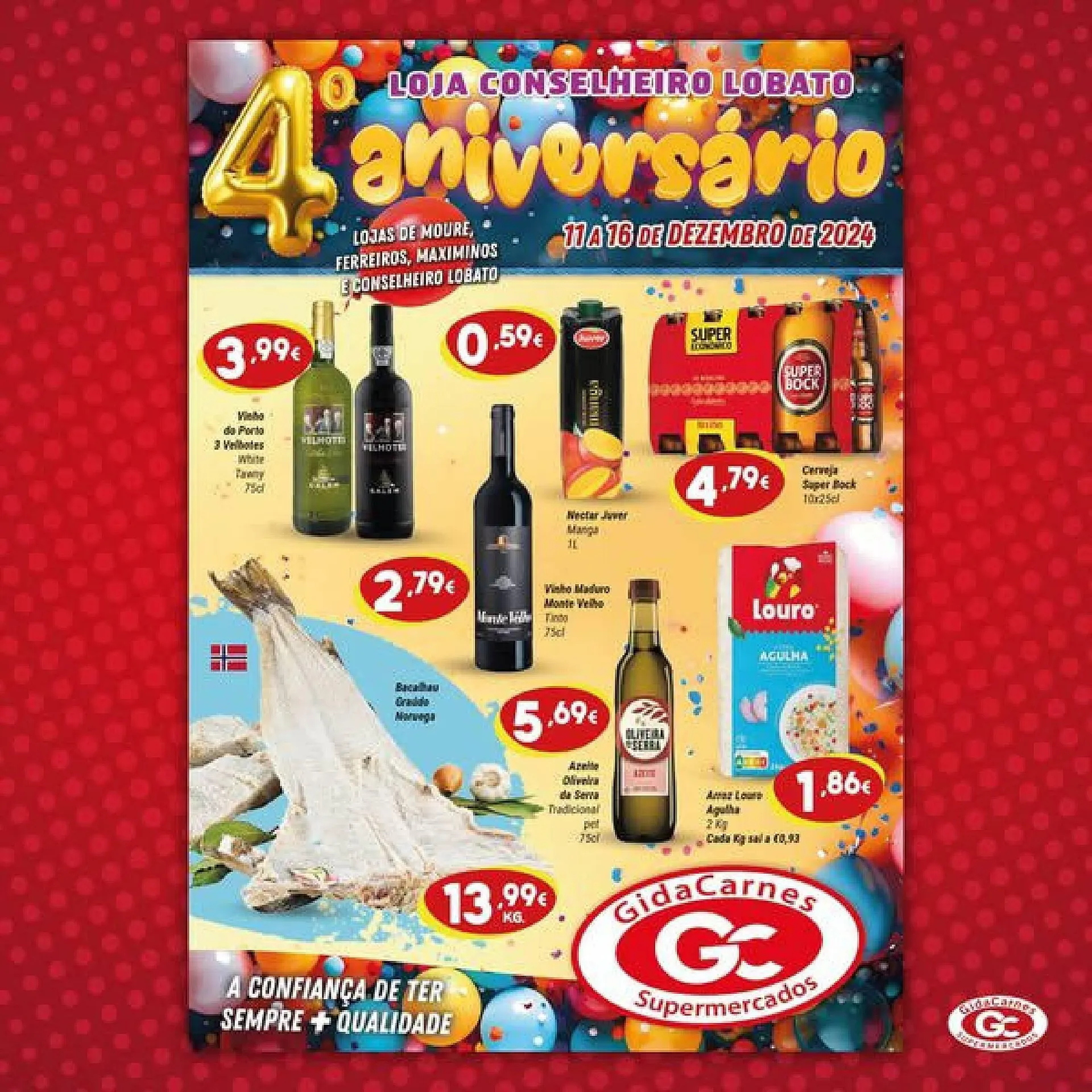 Folheto GidaCarnes Supermercados - 1